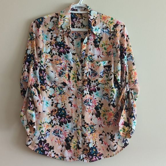 Express Tops - ❤️2/$20❤️ Express "Portofino" Blouse